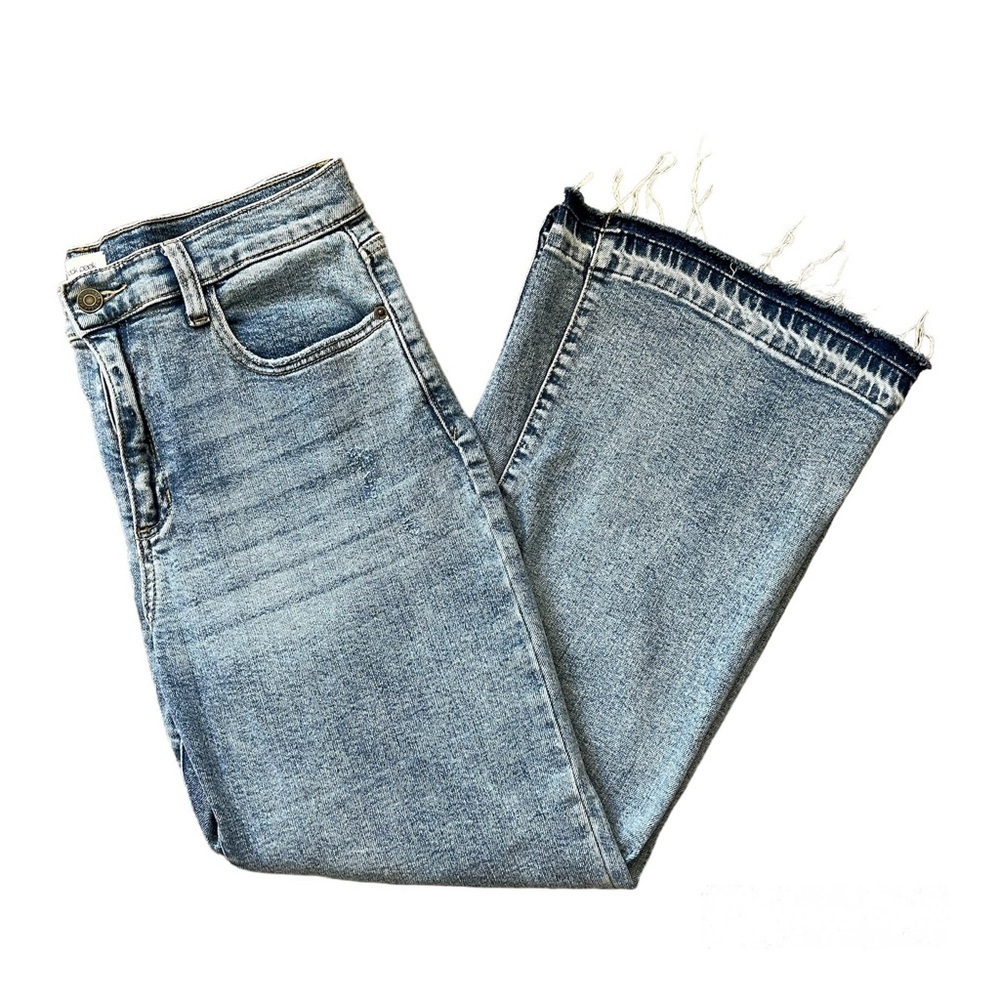Sneak Peek Boutique Flare Distressed Jeans